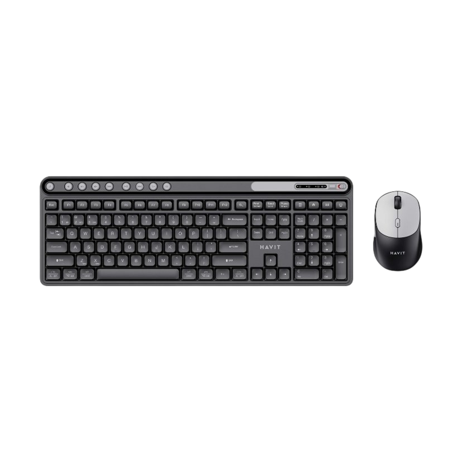 Combo Teclado y Mouse Havit KB271WB Inalambrico