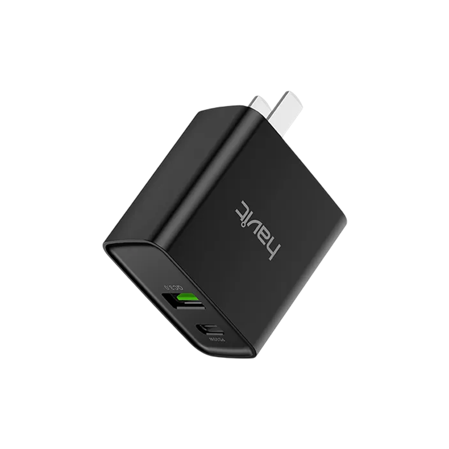 Cargador Havit UC111 Pro 20W Fast Charger USB-A y USB-C