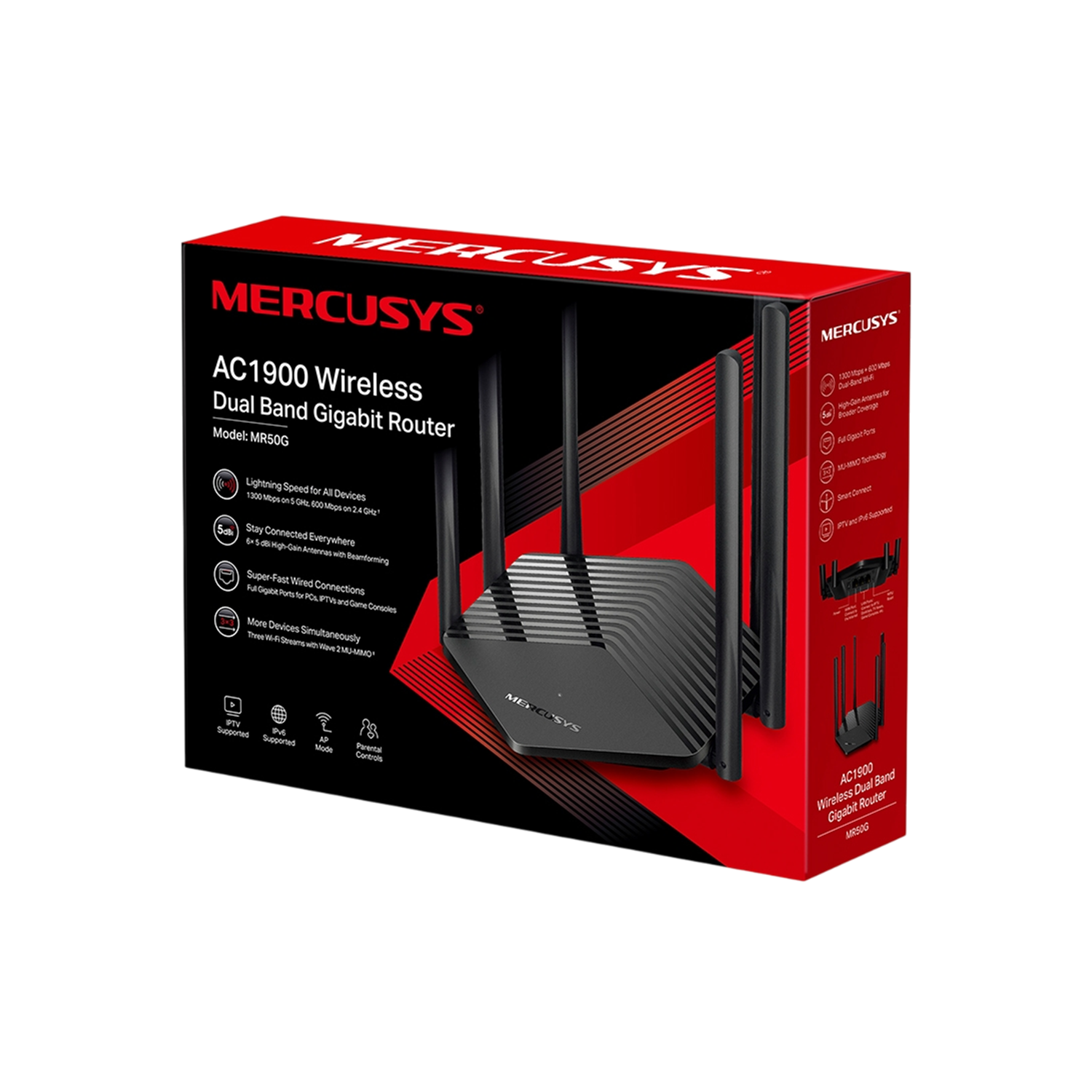 Router Mercusys MR50G AC1900 Dual Band