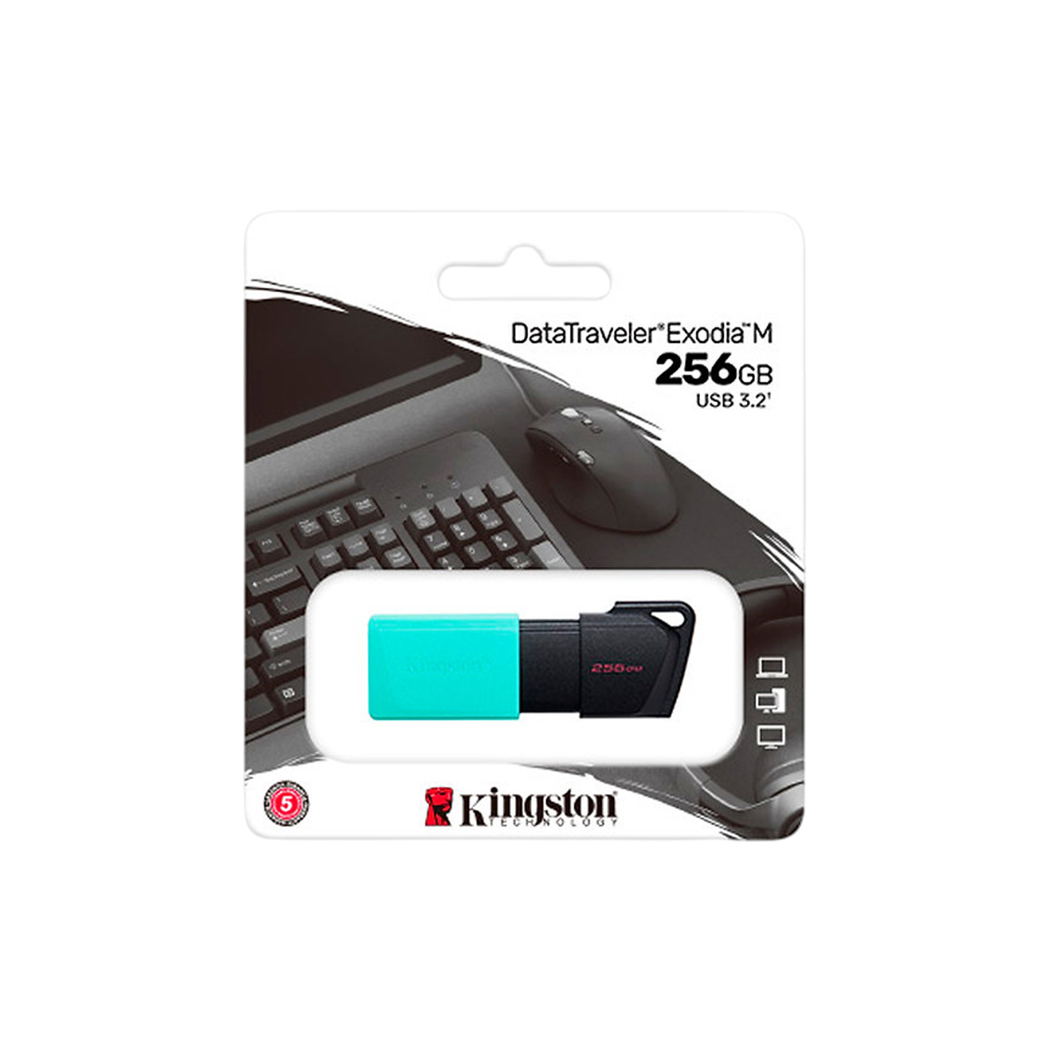 Pendrive 256GB Kingston Traveler Exodia