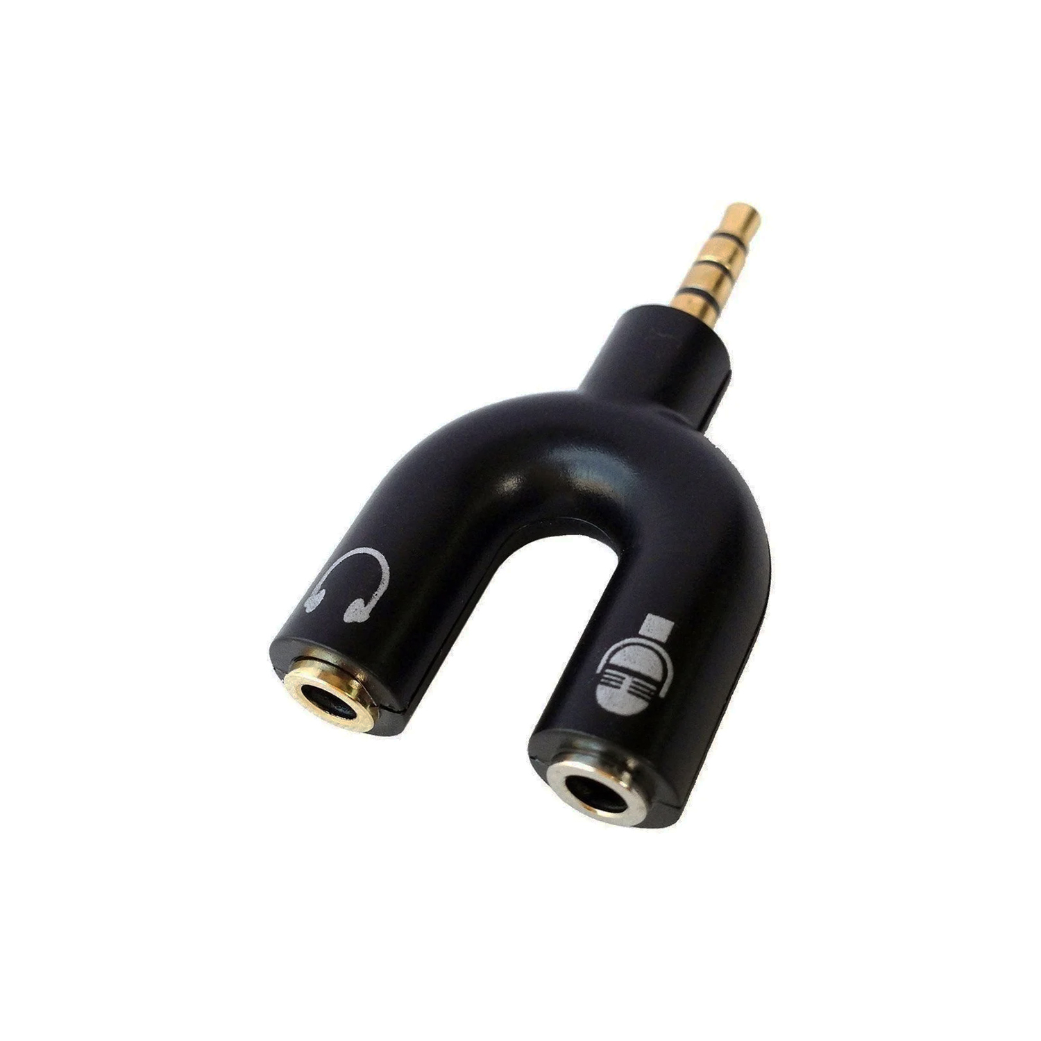 Adaptador Splitter Divisor 1 A 2 Plug 3.5 Micro/Audio