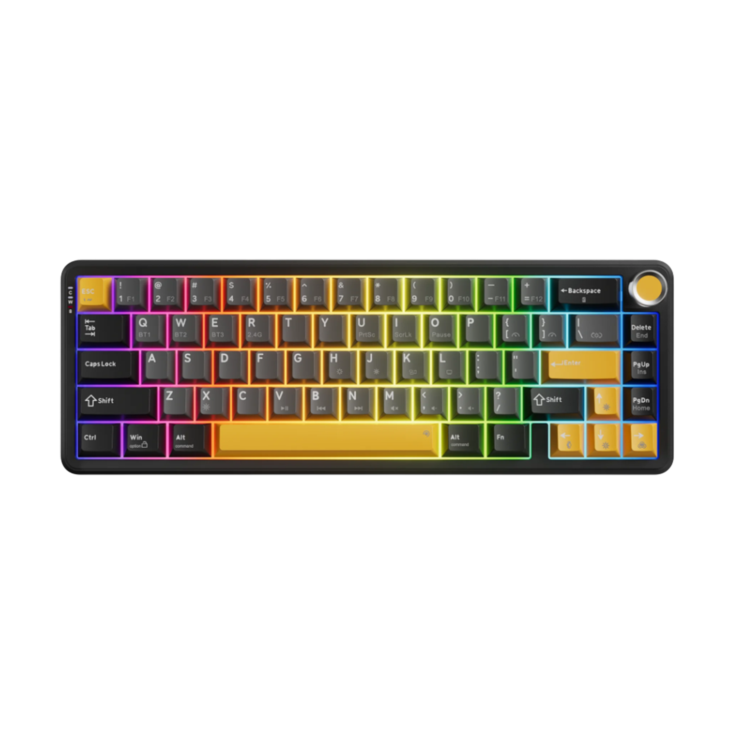 Teclado Marvo KG984W Titan 65 Mecanico Inalambrico Recargable