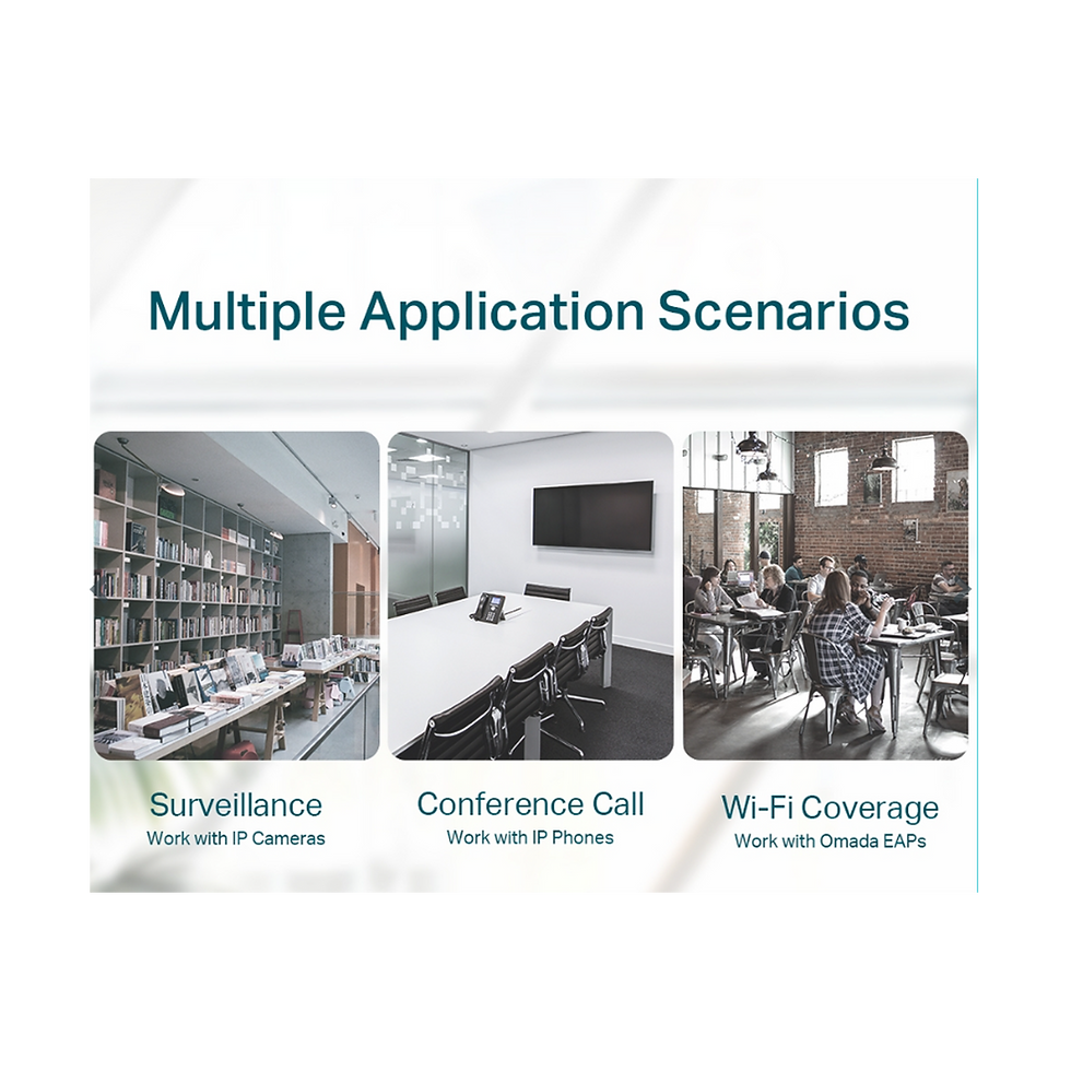 Miniatura: Switch TP-Link 6 Puertos TL-SF1006P 10/100 Mbps Desk + PoE