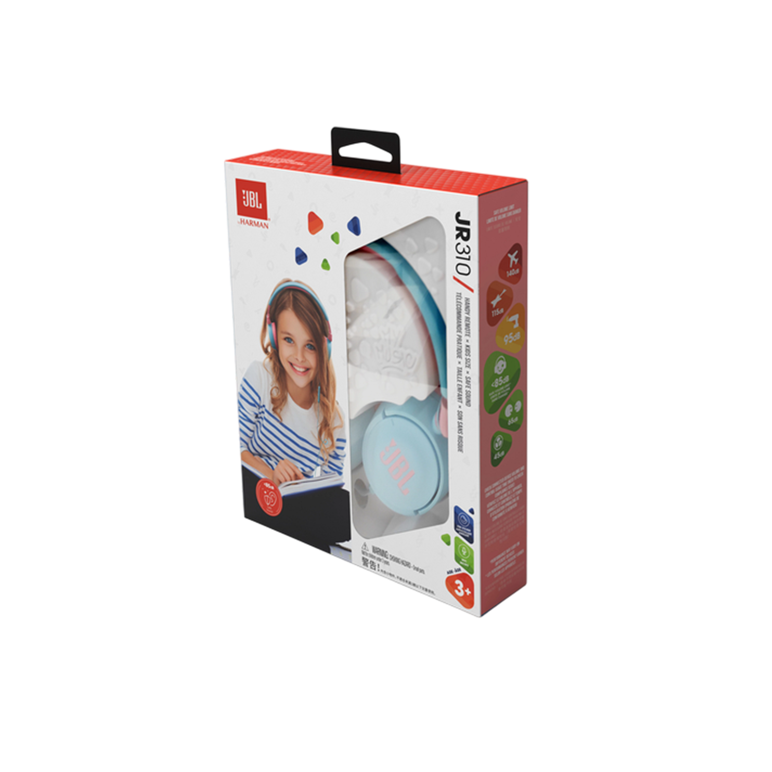 Audifono JBL JR310 Junior Kids Alambrico Blue