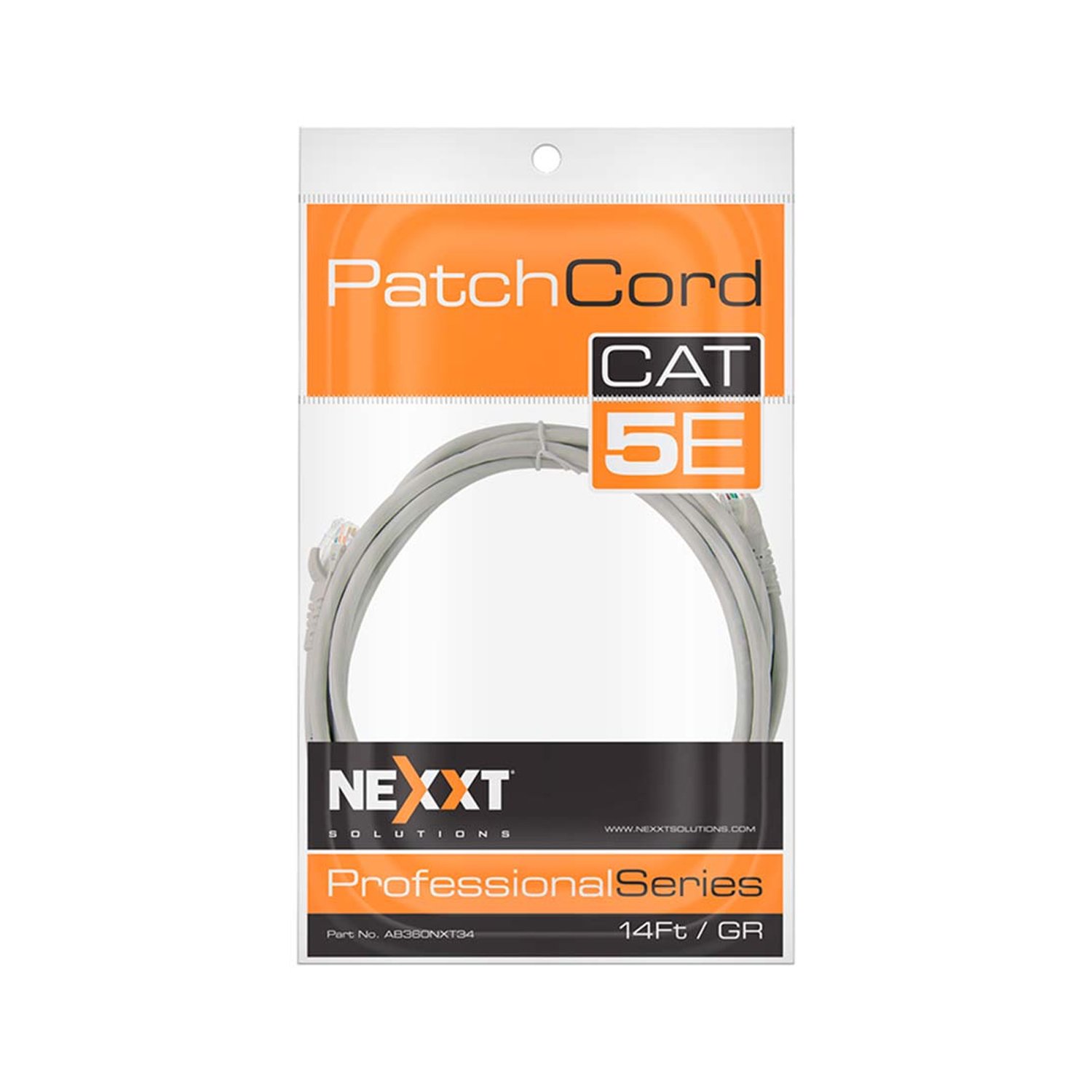 Cable Patch Cord NEXXT Professional Series CAT5e 14FT / 4M