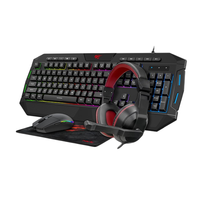 Kit Gamer Havit Kb501cm Esp