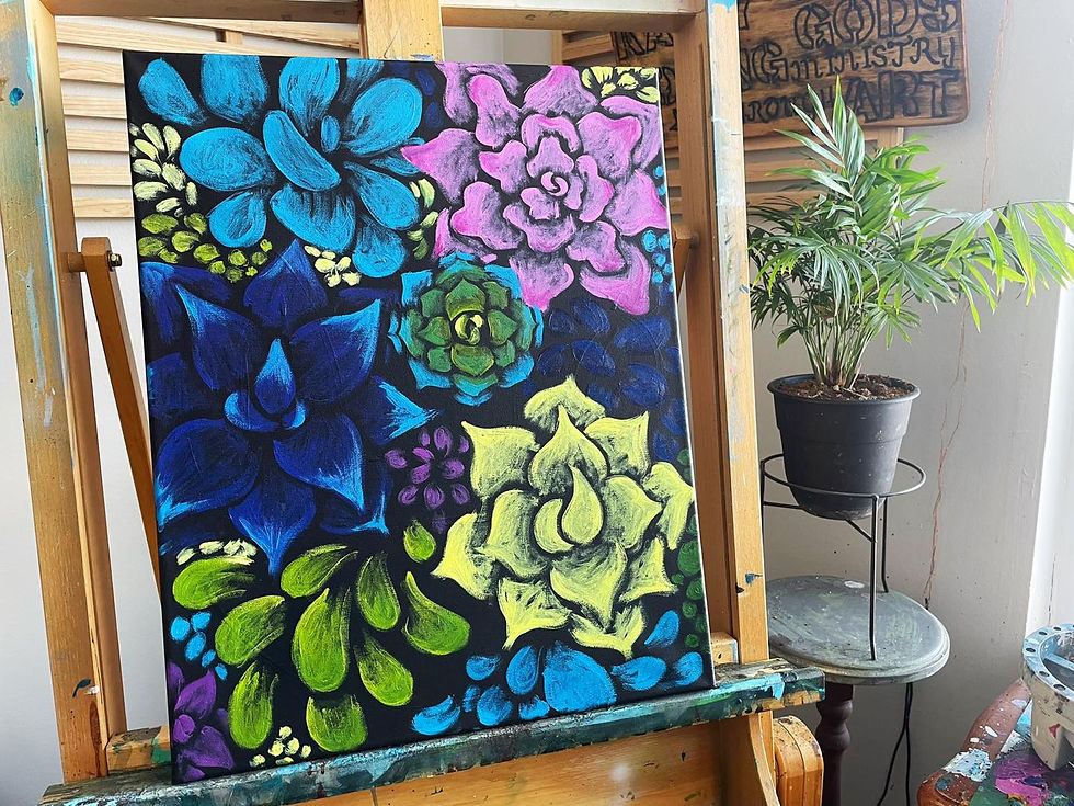 Botanical Painting at Art Terrarium
