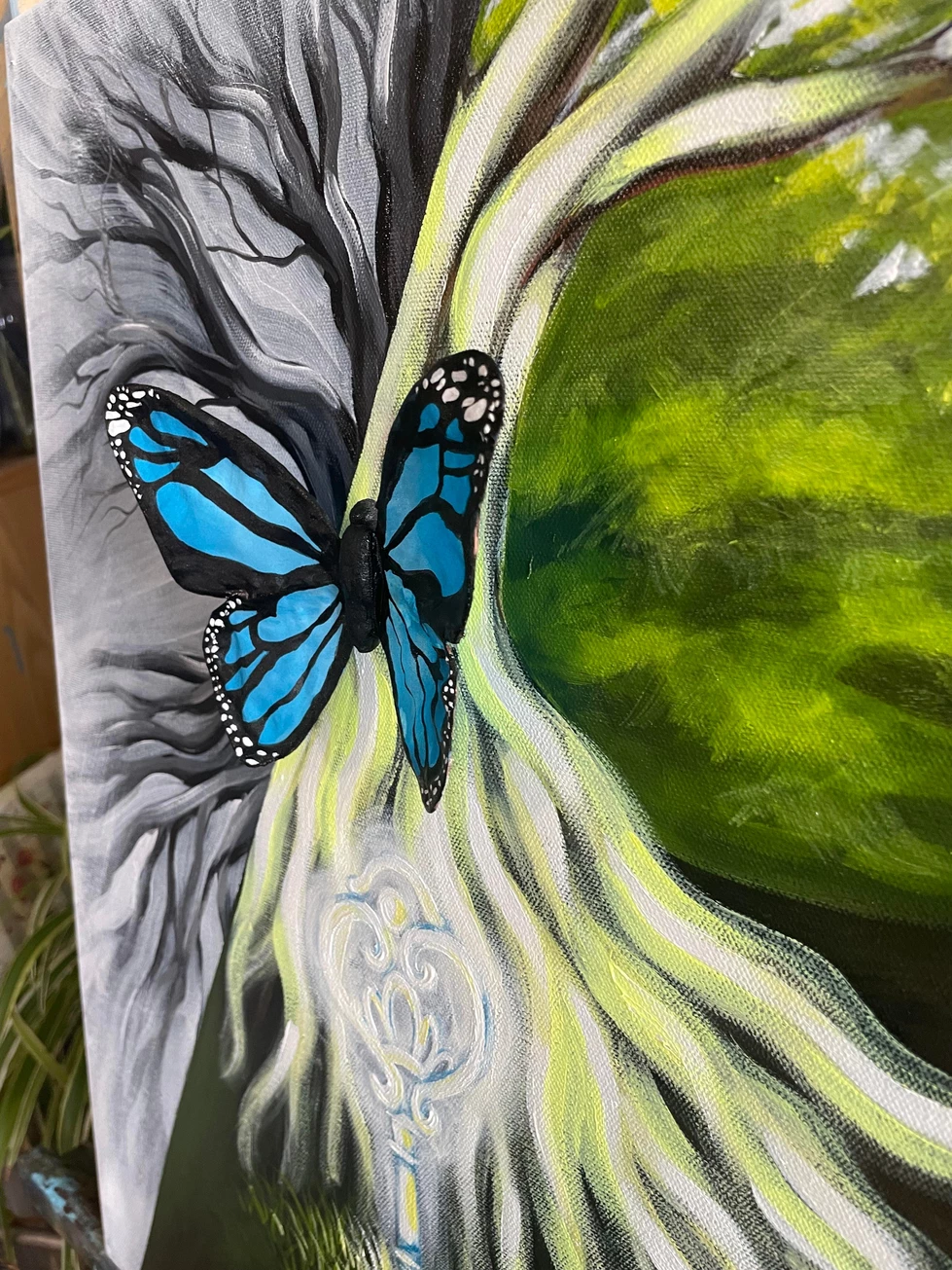 kathleen joy botanical artist painter muralist iowa des moines local art sculptor.webp