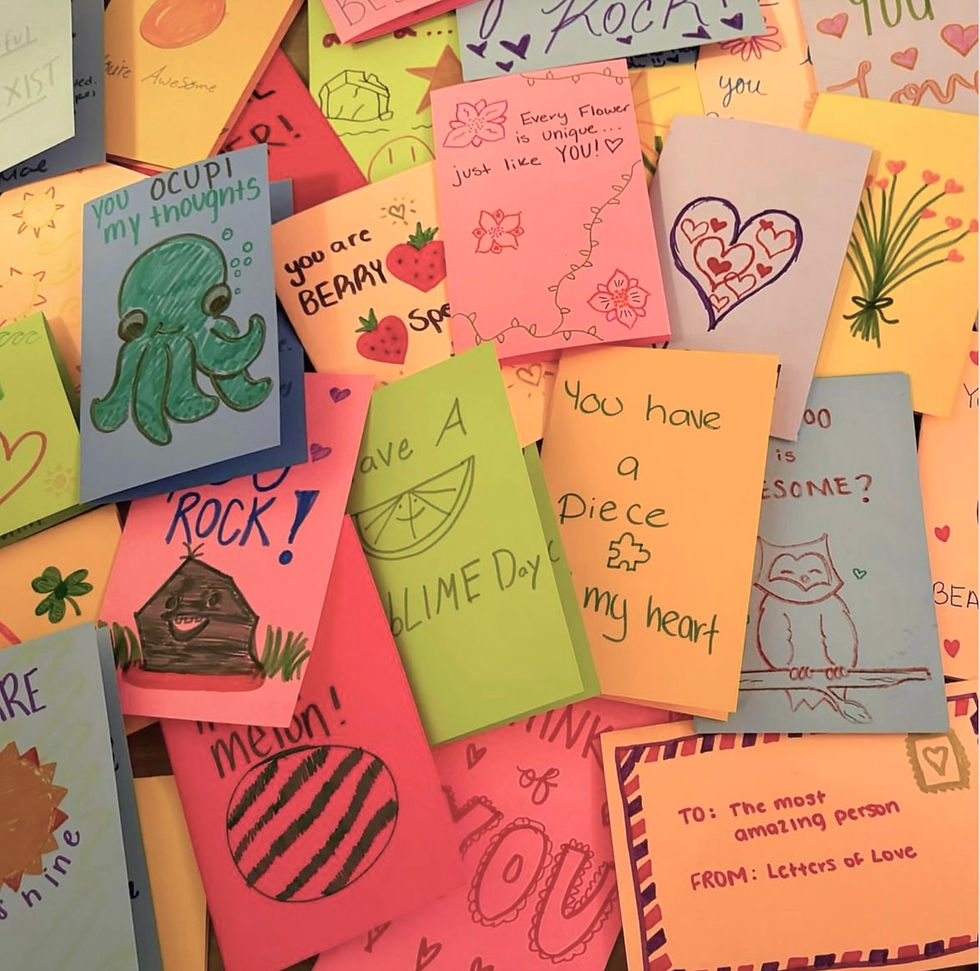 Letters of Love Tabling
