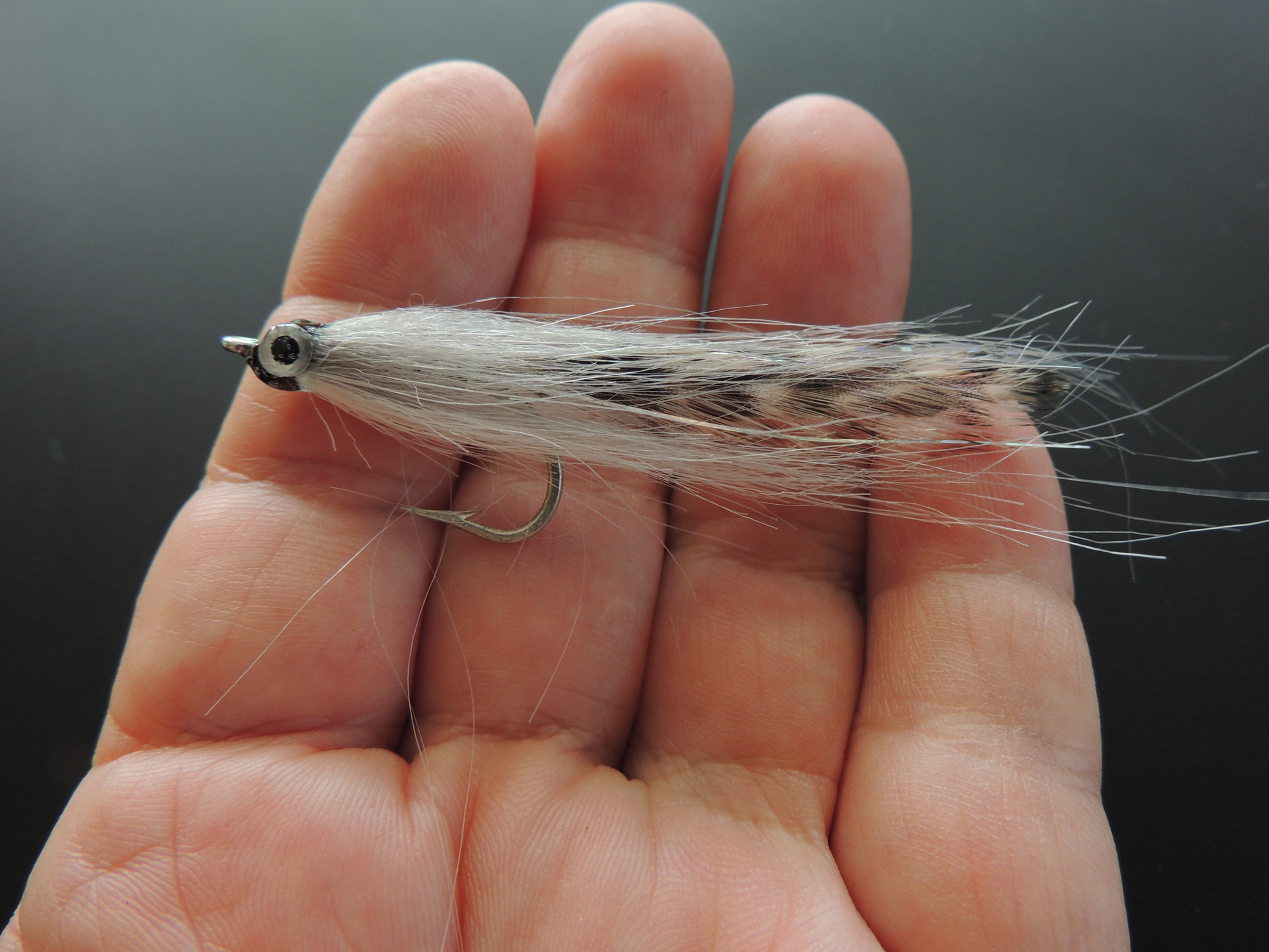 H009 Mullet Colors Lefty Deceiver #1 Tarpon Hook Papio Fly GT Barra