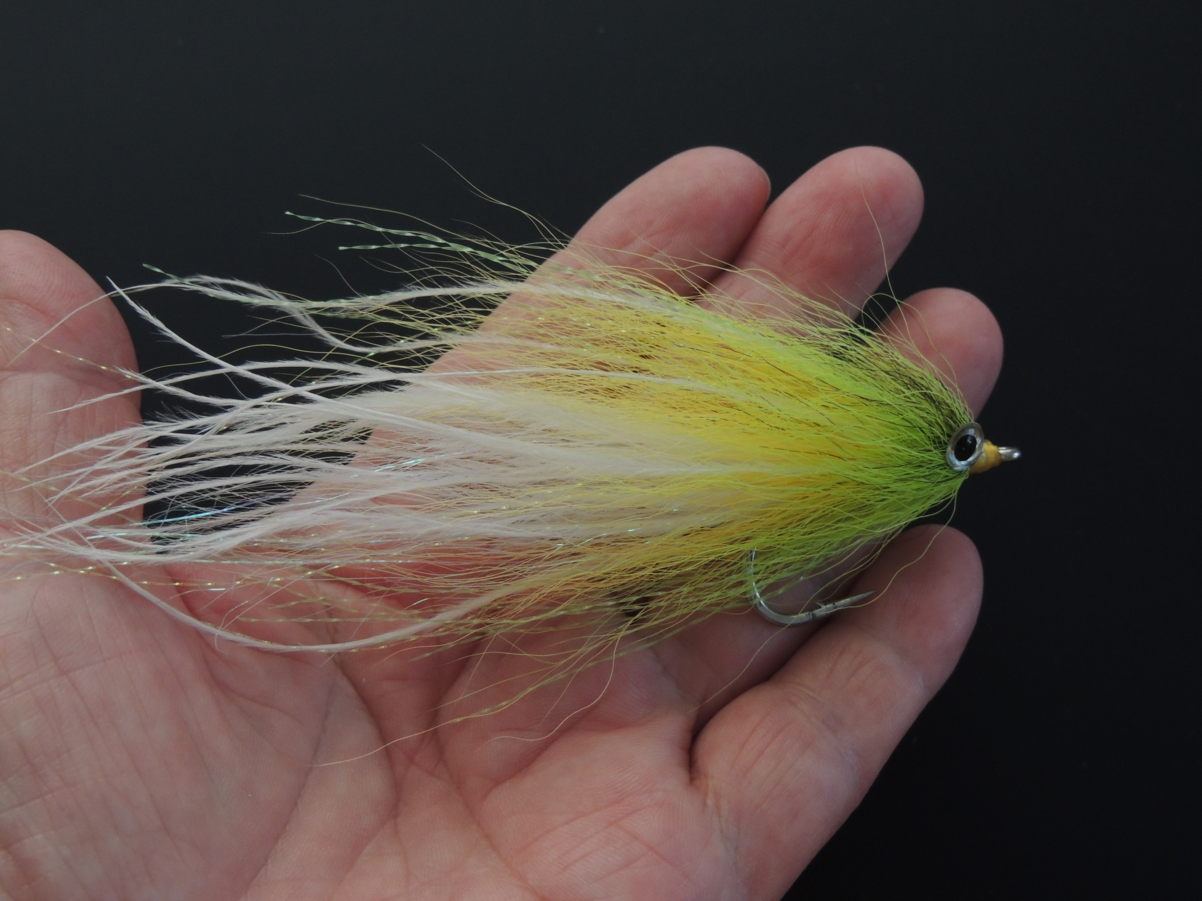 H039 Hollow Fleye Stainless Steel 3/0 Hook