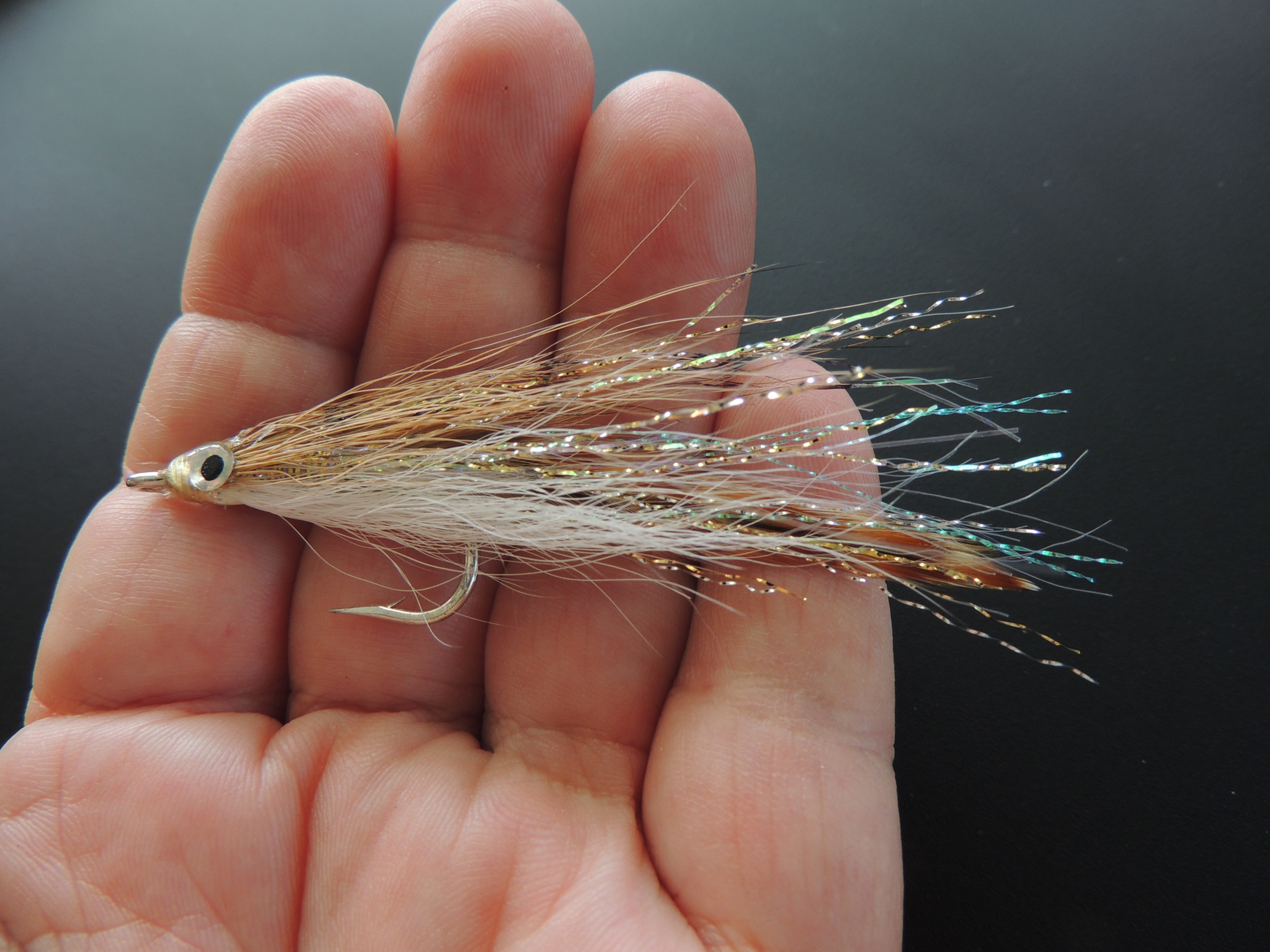 H008 Lizard Fish Colors Lefty Deceiver #1 Tarpon Hook Papio Fly GT Barra