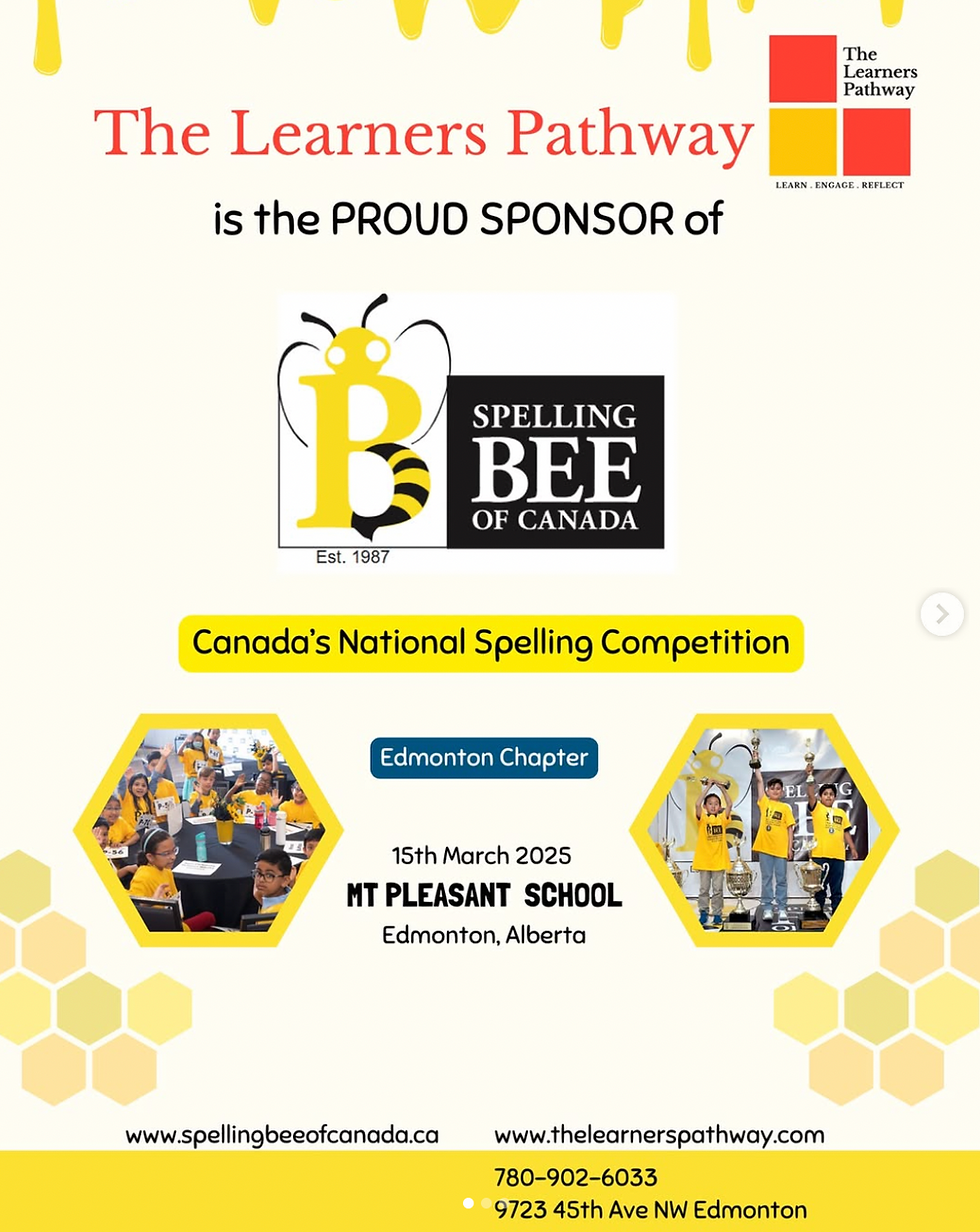 Meet & Greet – Spelling Bee of Canada Sponsorship
