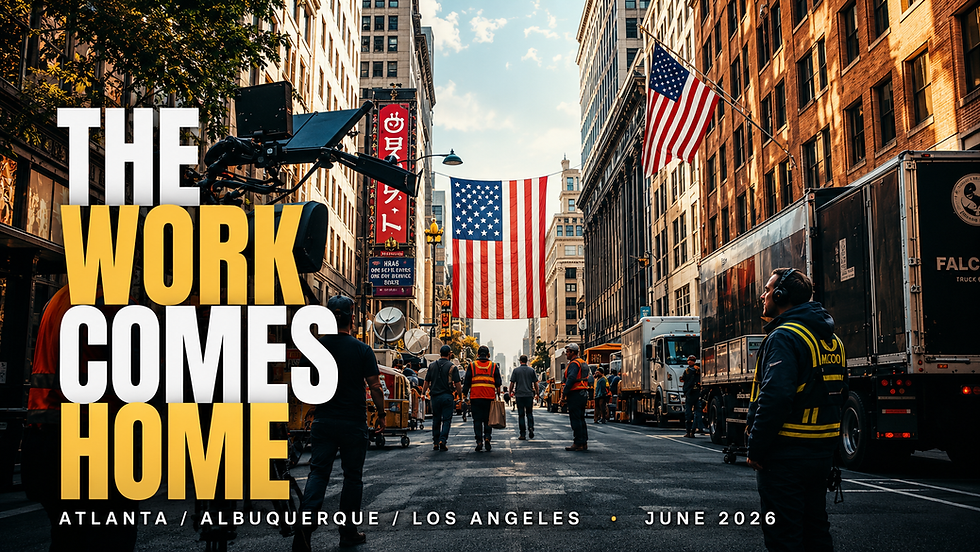 Why the Work Is Coming Home: What's Driving Productions Back to the US, June 2026