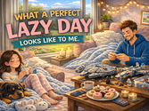 What a Perfect Lazy Day Looks Like to Me