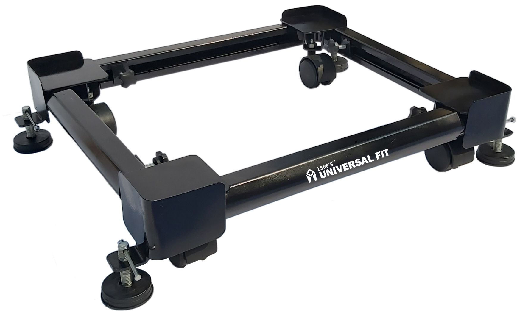LSRP's Universal Fit Washing Machine Stand - THE MIGHTIEST - Weighs 5Kgs - Black