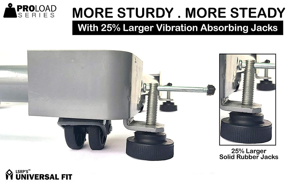 Thumbnail: PROLOAD Series - Washing Machine Stand - Grey (100% Heavy Metal Made)