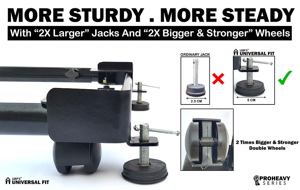 Thumbnail: PROHEAVY SERIES Washing Machine Stand - Black