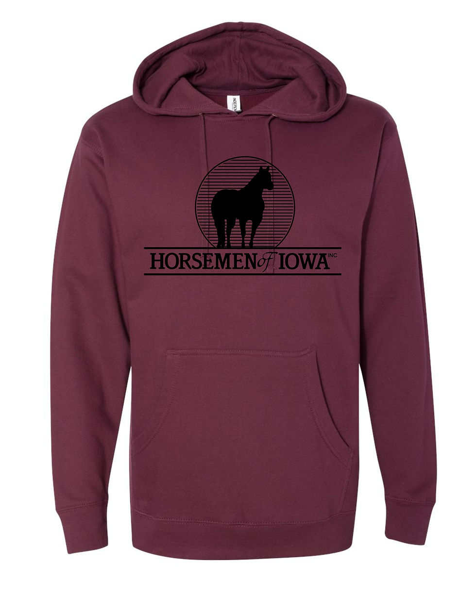 Thumbnail: Horseman of Iowa-Youth Hoodies