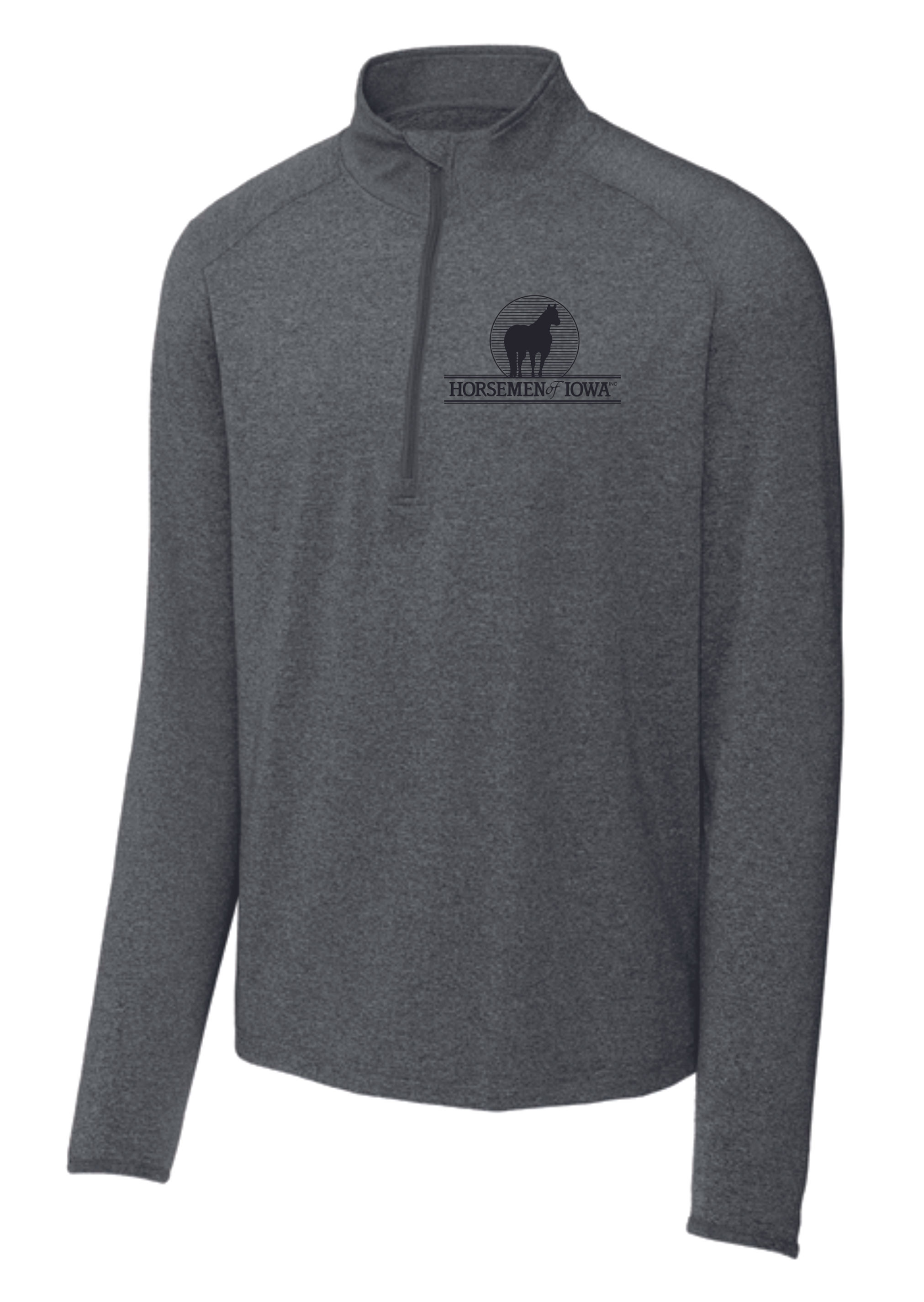 Horsemen of Iowa - 1/4 zip pullover