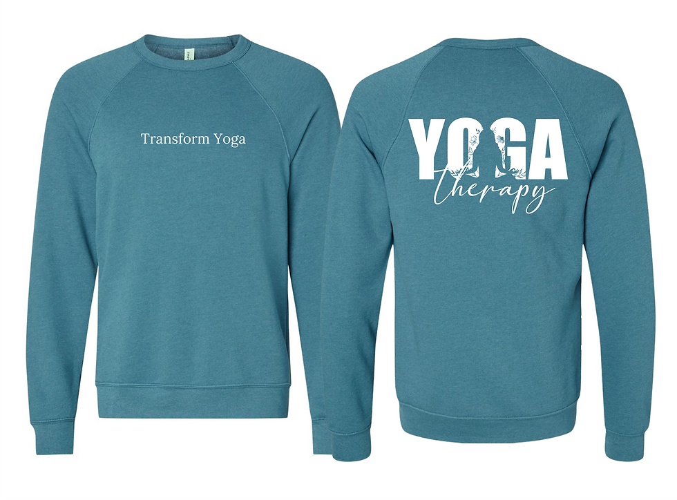 Thumbnail: Transform Yoga - Unisex Sponge Fleece Raglan Crewneck Sweatshirt - 3901