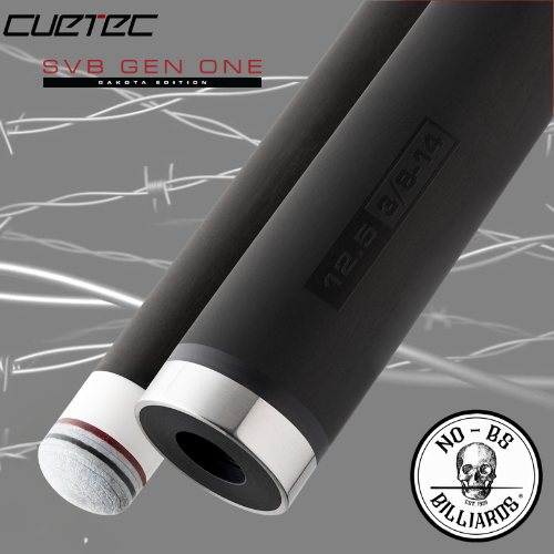 Thumbnail: Cuetec Cynergy SVB Gen One, Pearl White, Dakota Edition Cue 95-131DE