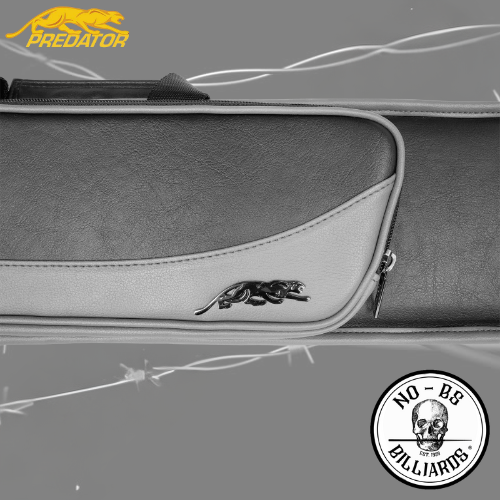 Thumbnail: Predator Roadline Black/Grey Pool Cue Soft Case - 3 Butts x 6 Shafts