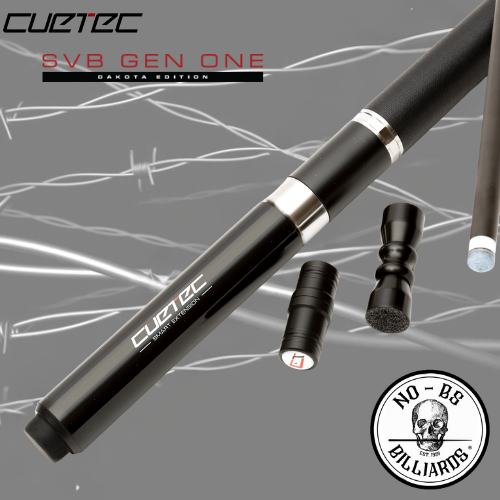 Cuetec Cynergy SVB Gen One, Black Starlight, Dakota Edition Pool