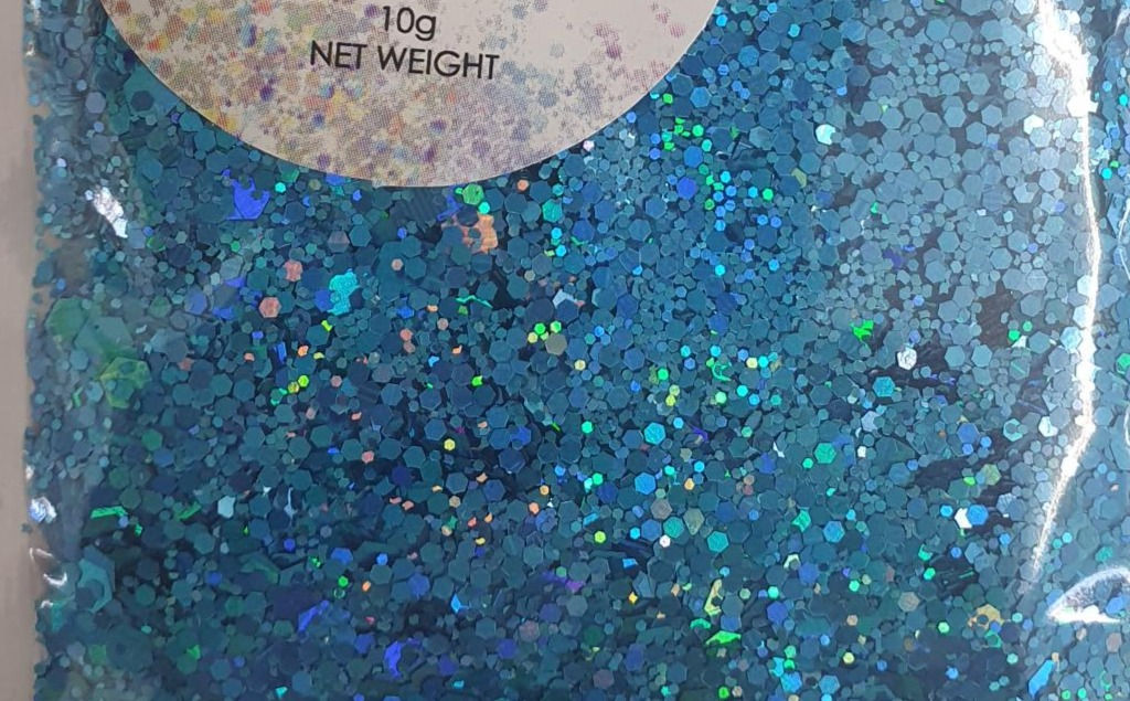 Super Chunky Glitter 2.5mm 10g Turquoise