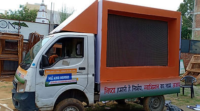 LED Van rental service in Noida