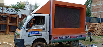 LED Van rental service in Noida