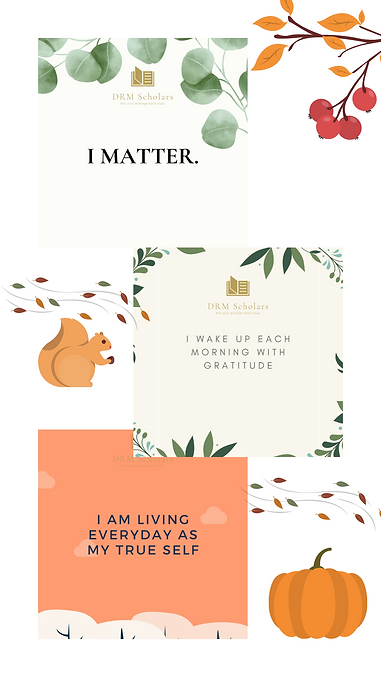 DRM Scholars Affirmations
