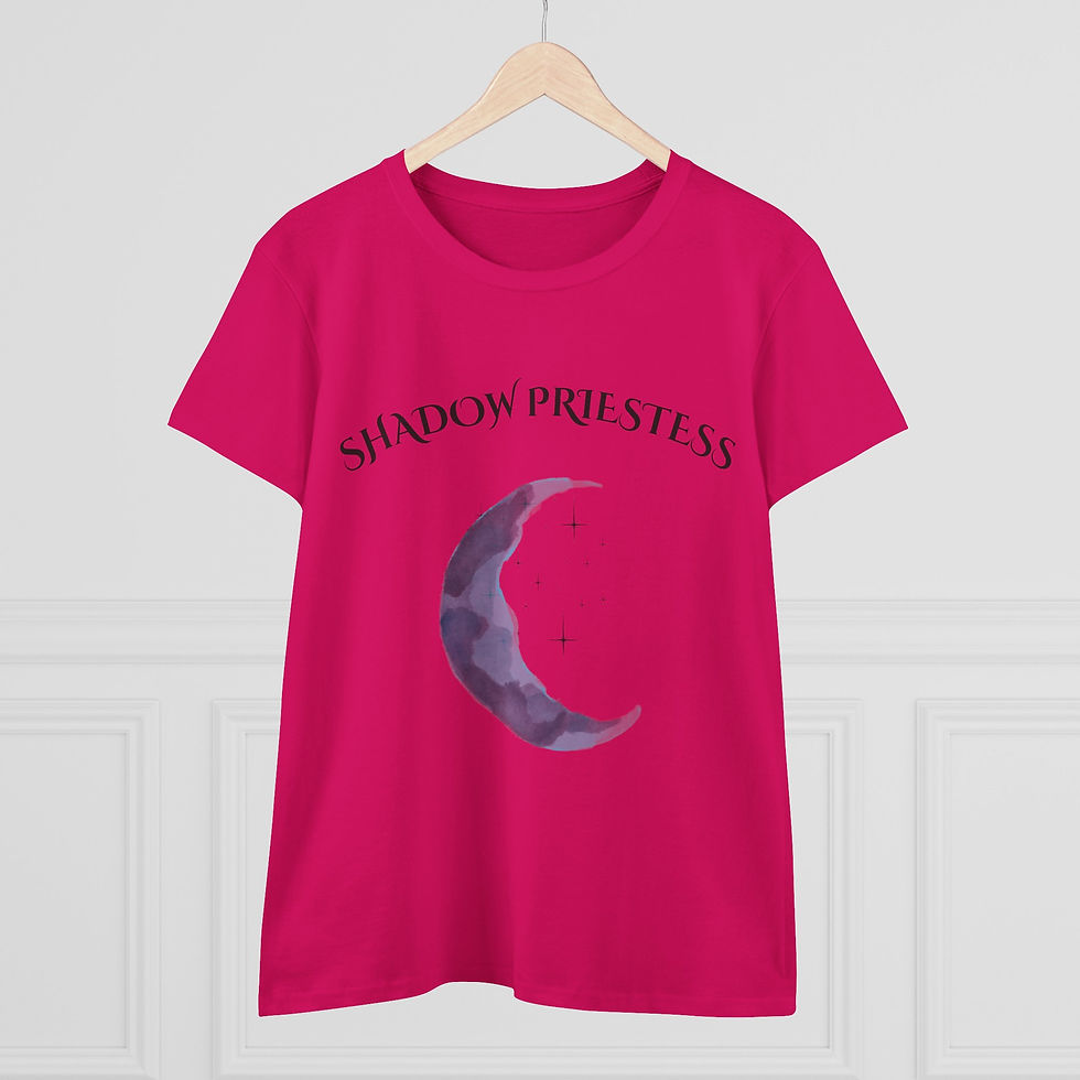 Thumbnail: Shadow Priestess Tee - Mystic Moon Design