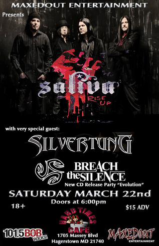 March 22nd show with Saliva