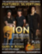 Silvertung on the cover of ION Indie Magazine
