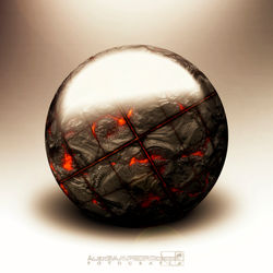 BOLA ACERO GEOMETRICA MAGMAL