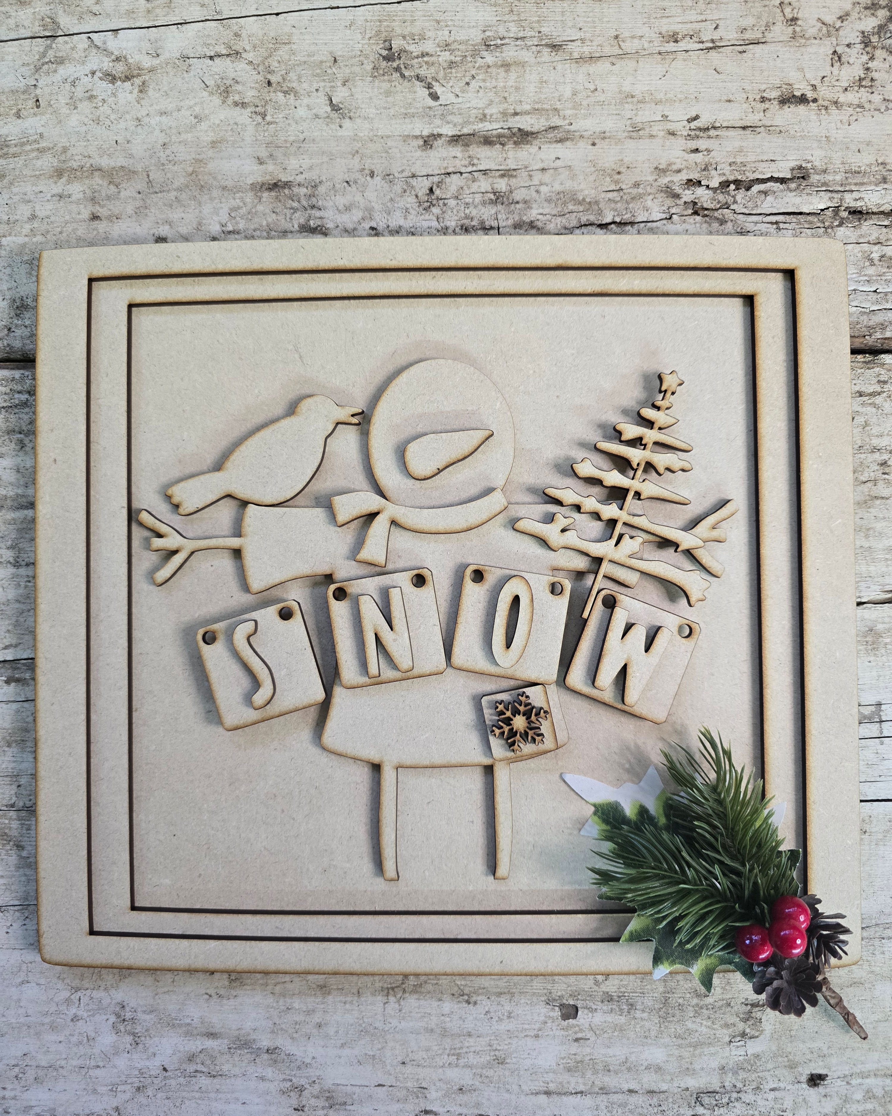 Snow-Crow Banner Frame