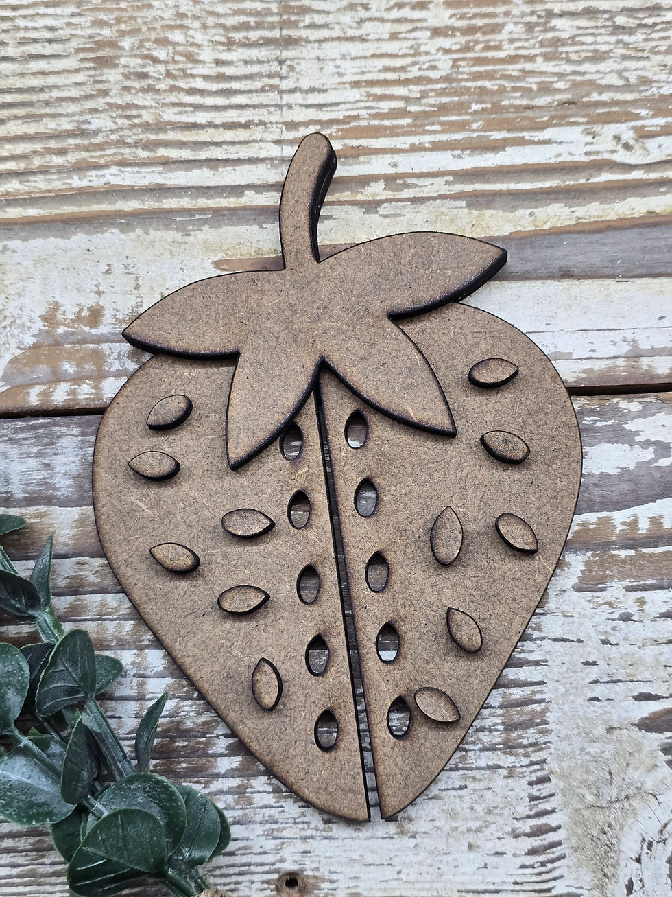 Thumbnail: Strawberry Stitch Fruit - DIY Wood Kit