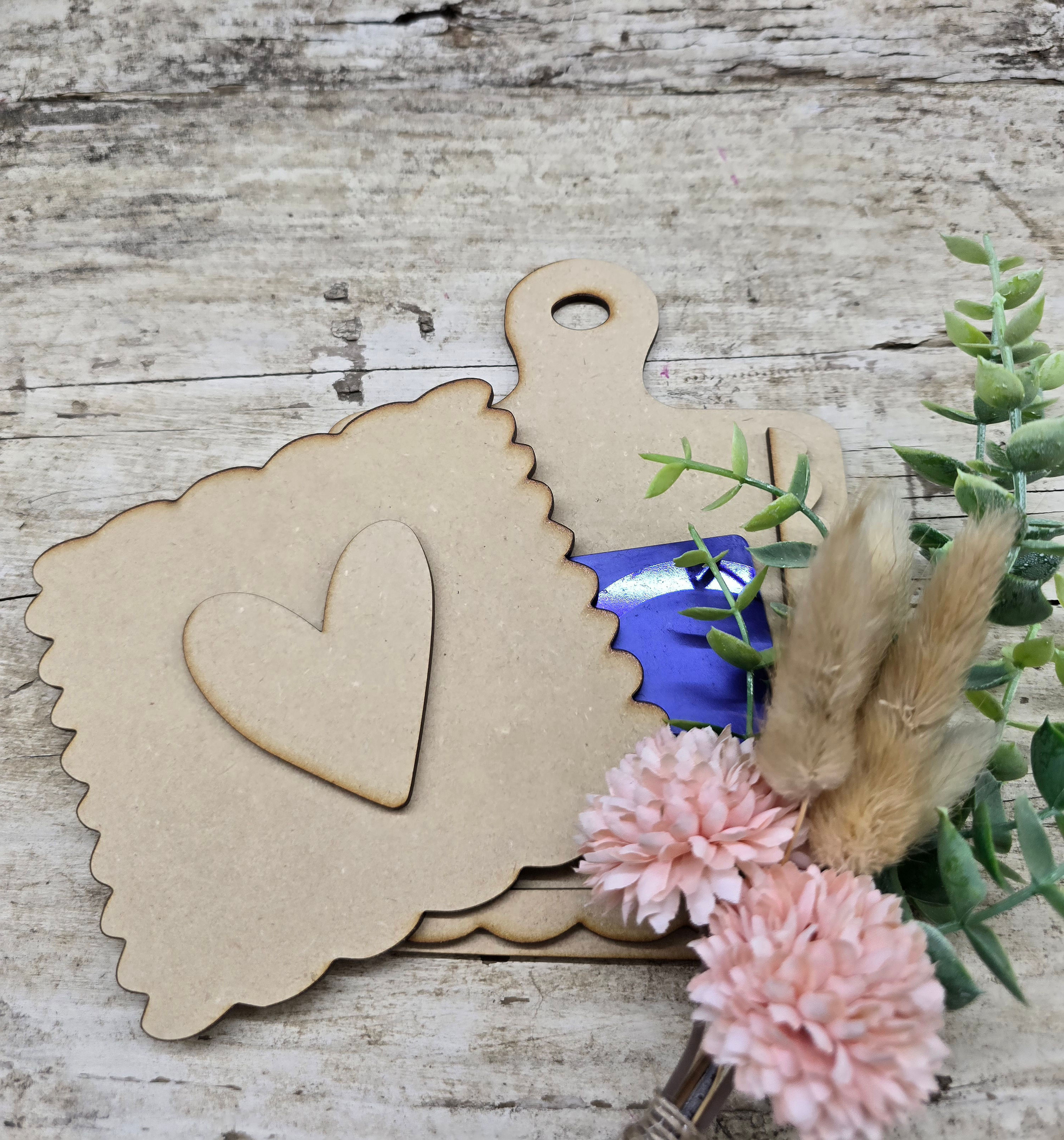 All My Heart Valentine Gift Card Holder - SVG • PNG • PDF Pattern Bund