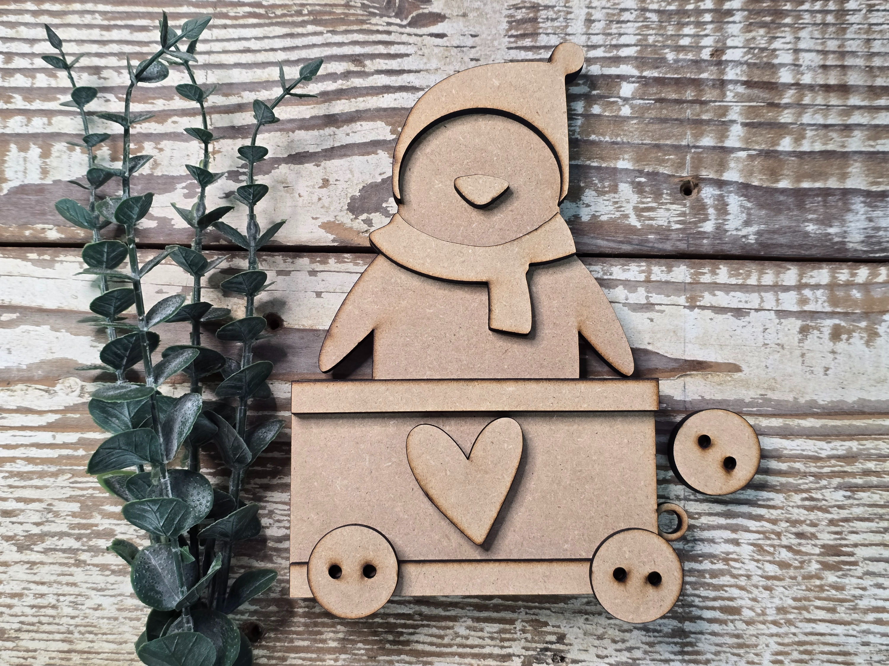 Penguin Express DIY Wood Kit