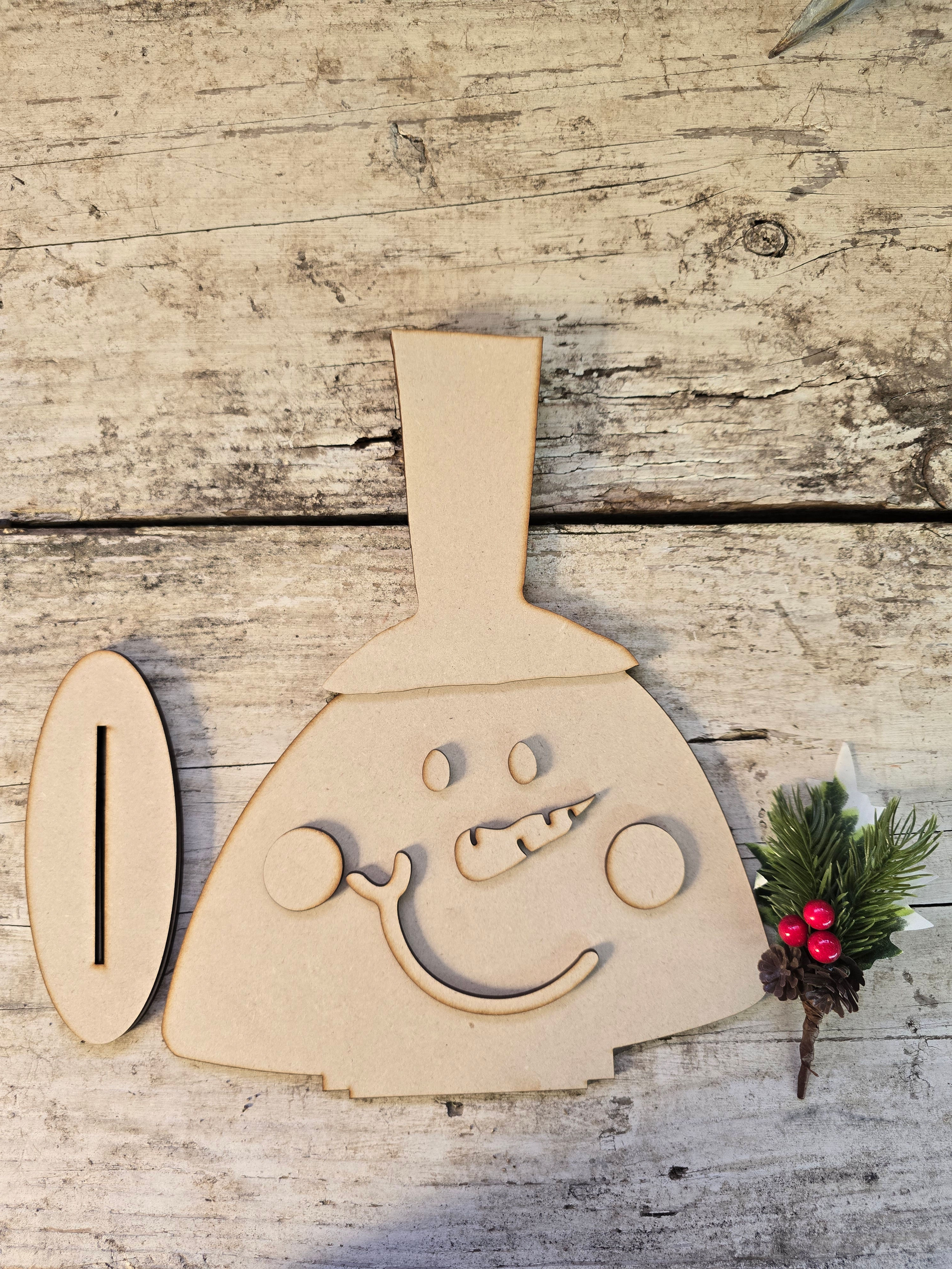 Skinny Top Hat Funky Snowman