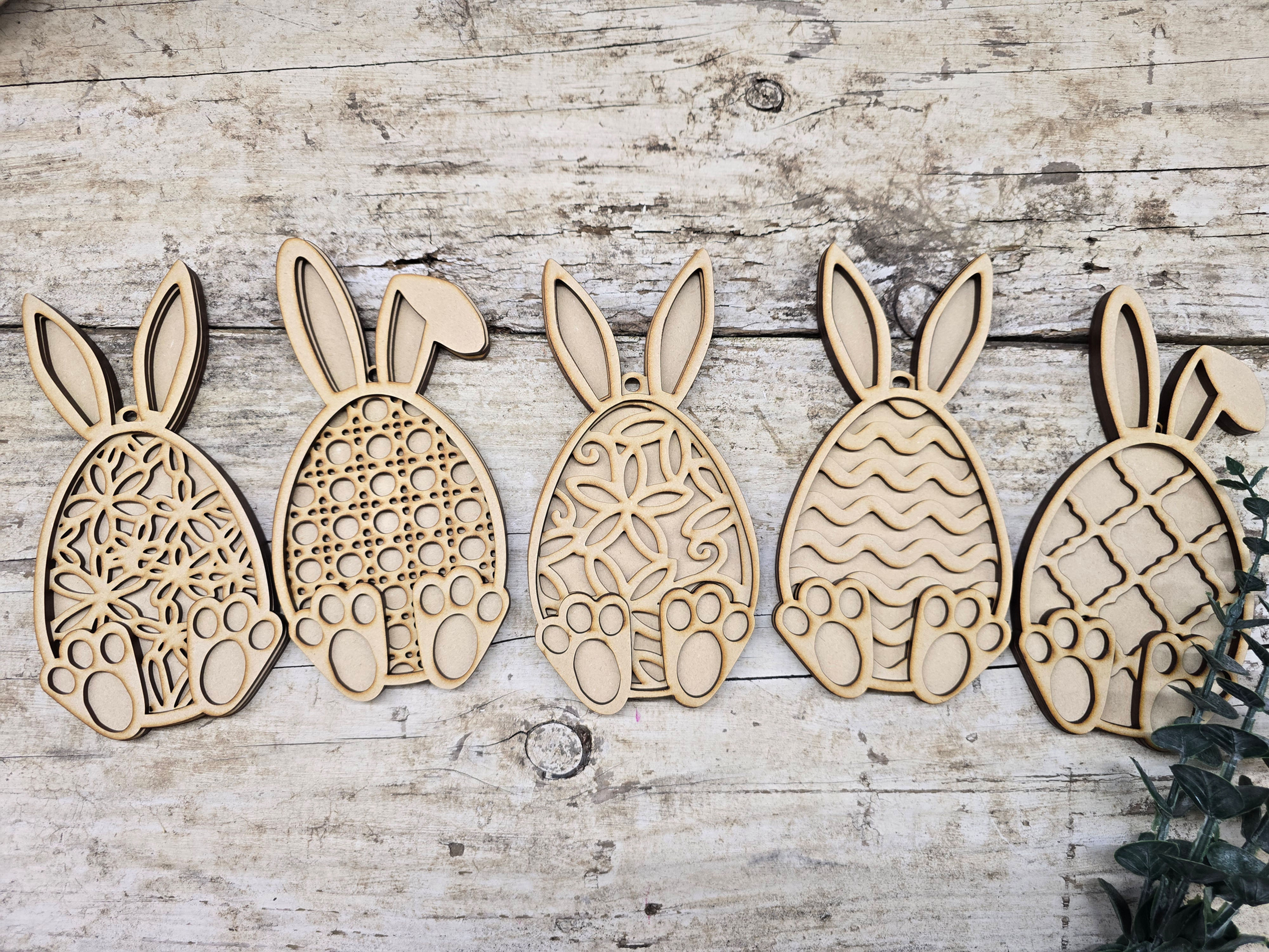 Eggstra Sweet Bunny Banner