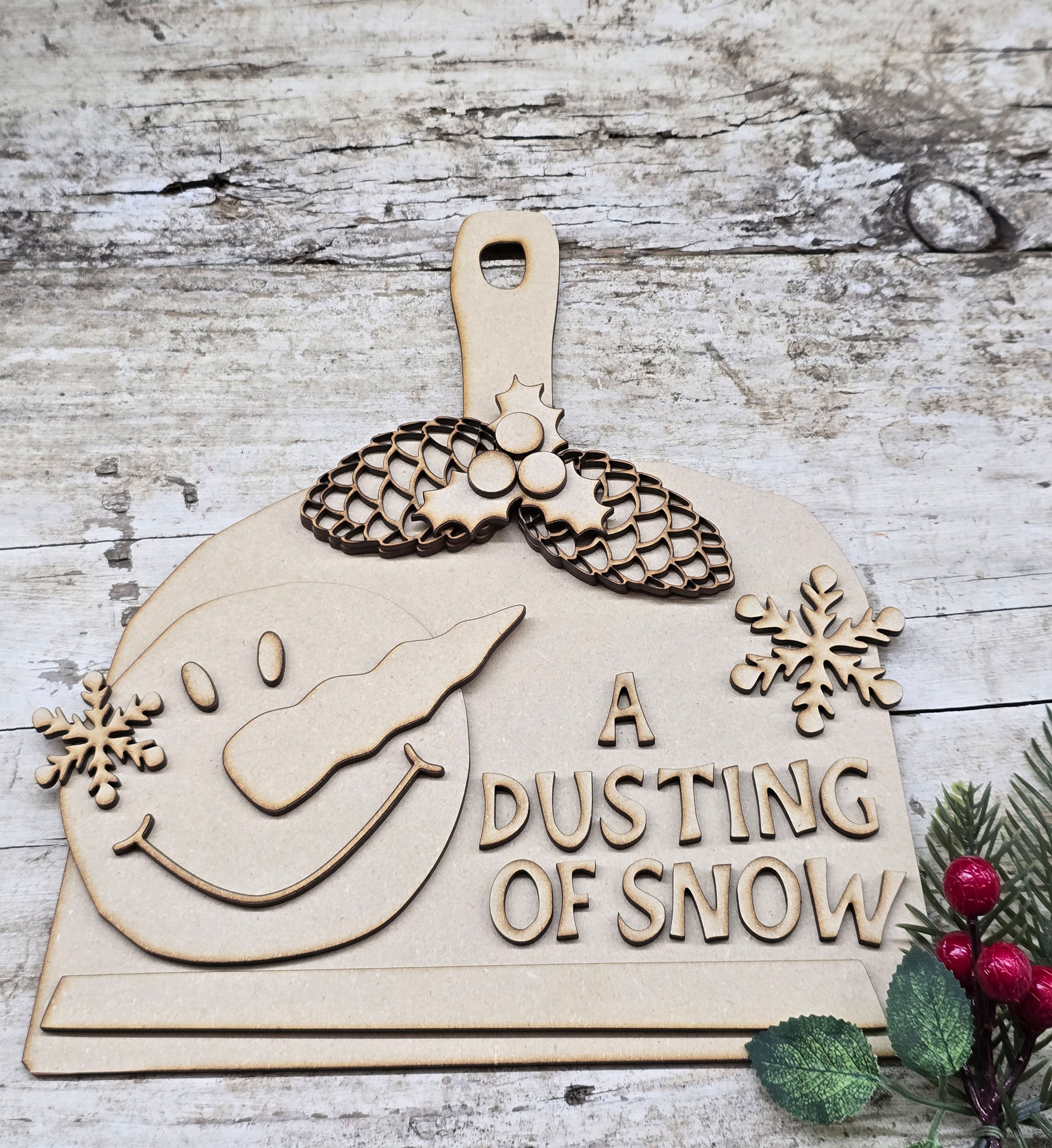 A Dusting of Snow Dust Pan Kit