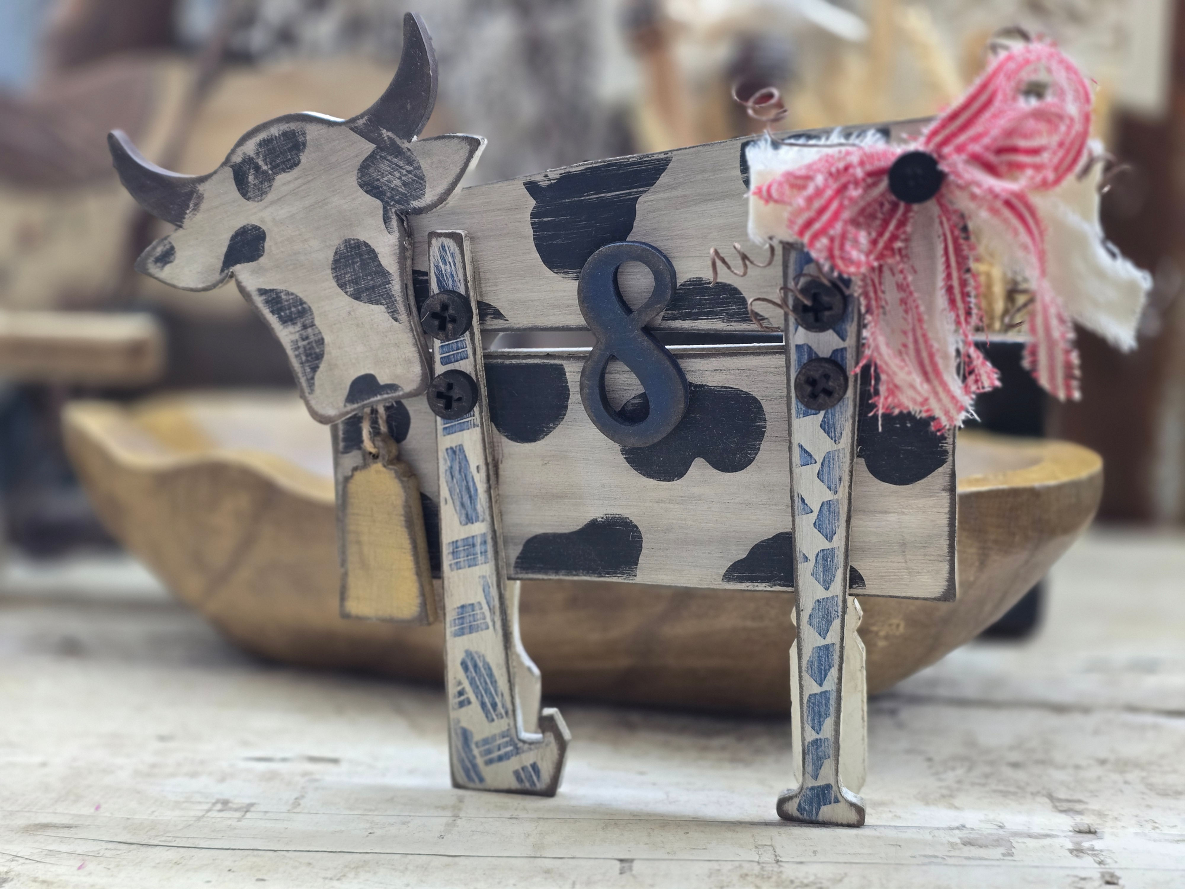 Finished with Love - The No. 8 Ranch Cow