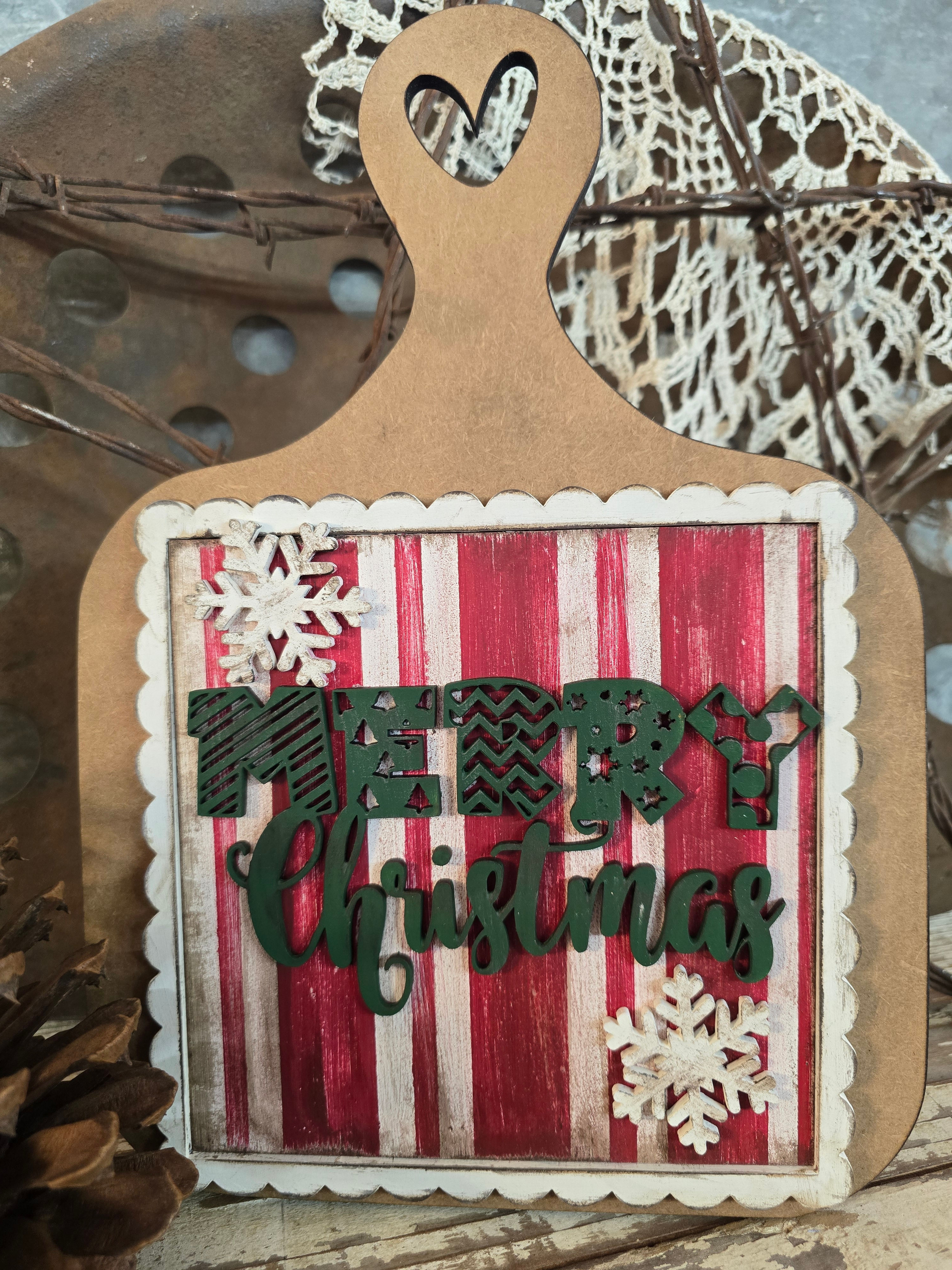 Merry Magic Insert with Cutting Board Interchangeable