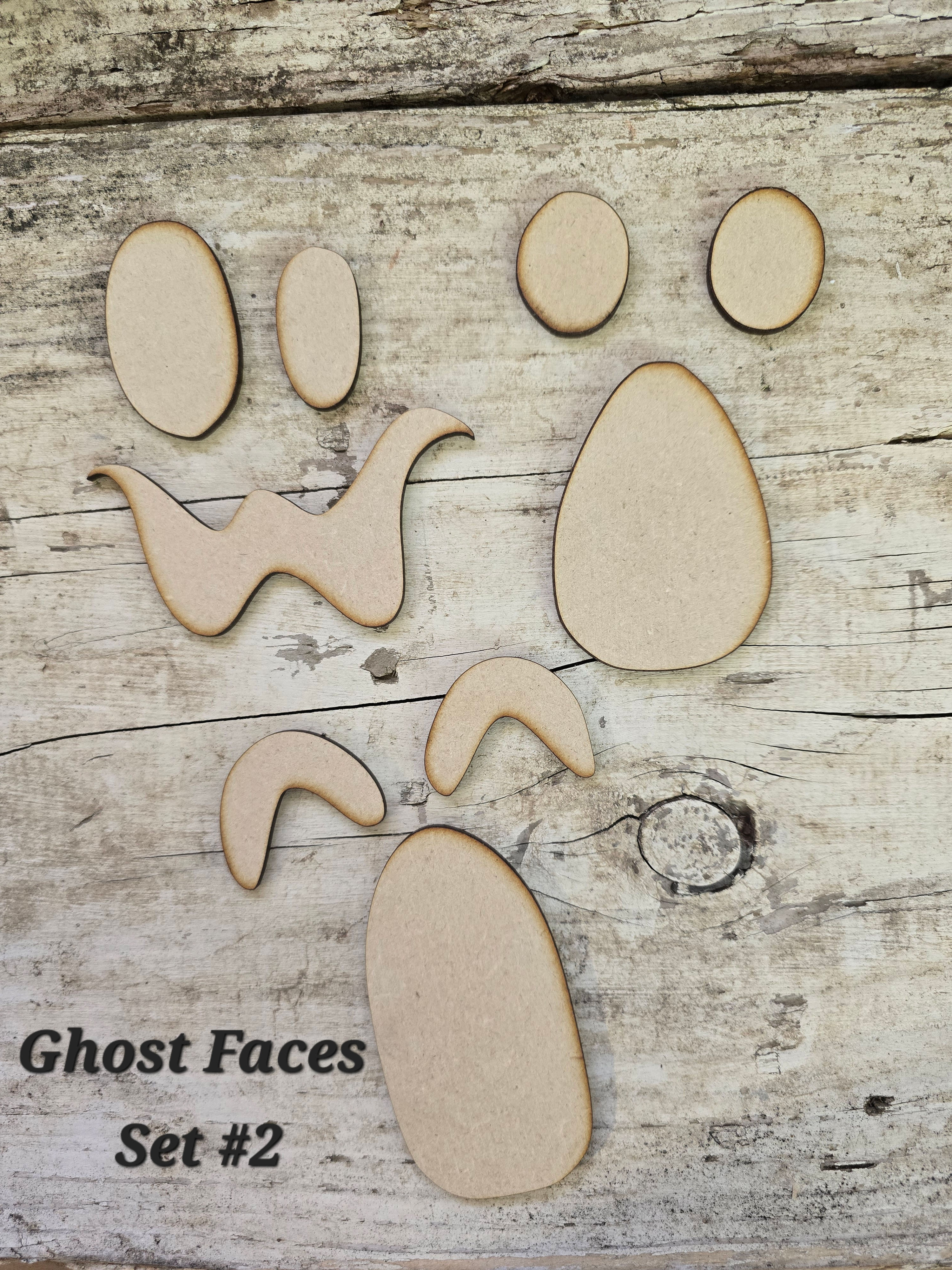 Ghost Faces Set #2