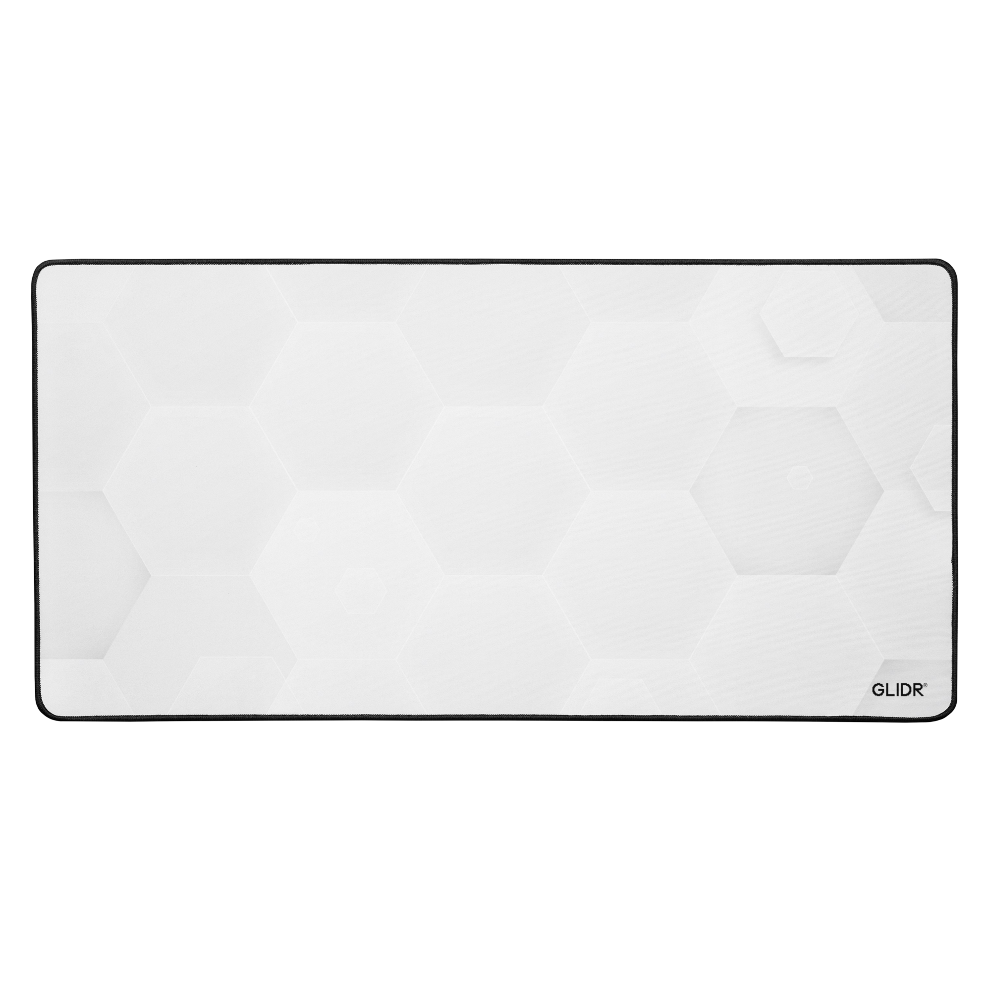 GLIDR "WHITE HEX" DESK MAT