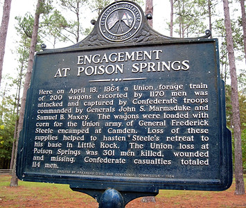 Poison Spring Civil War & Others | Ouachita Co. History