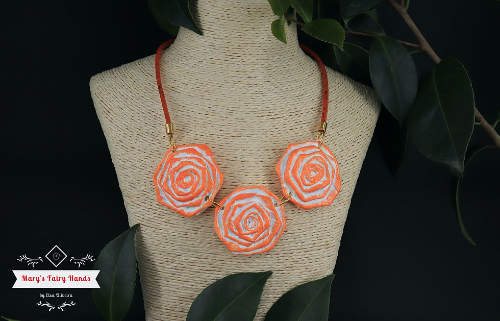 Miniatura: Colar Rosas