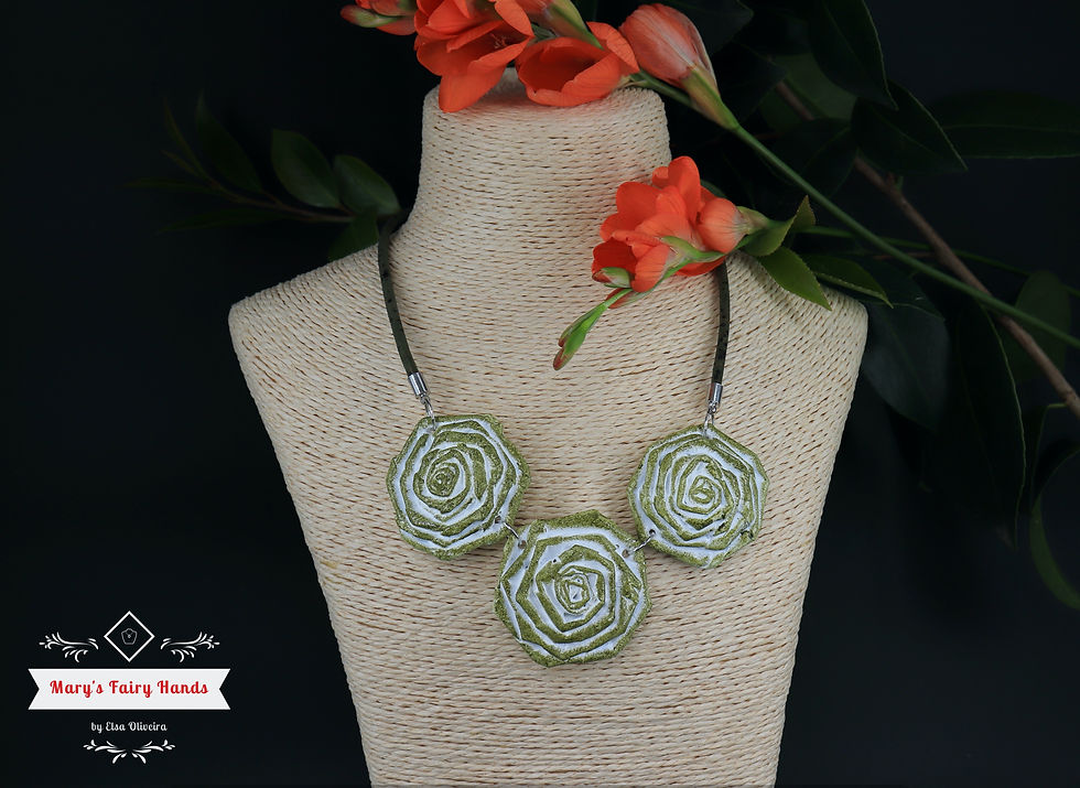 Miniatura: Colar Rosas